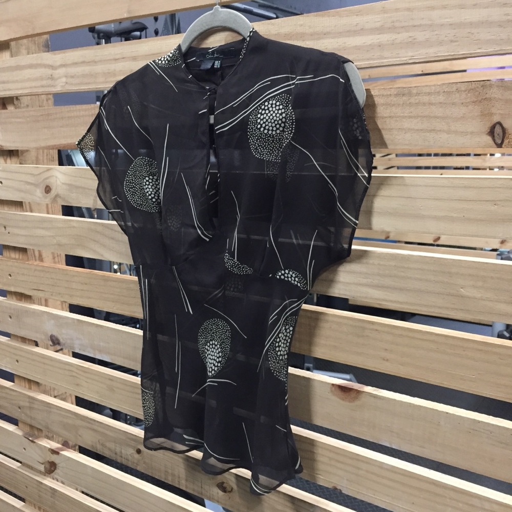 See Through Medium Zara Top